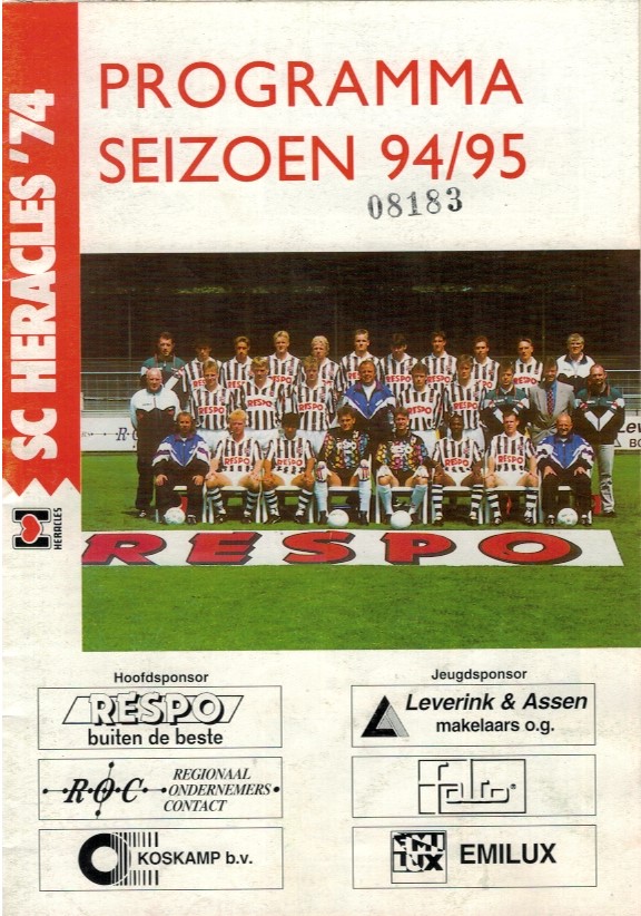AZ Programma 25-maa-1995 Heracles uit